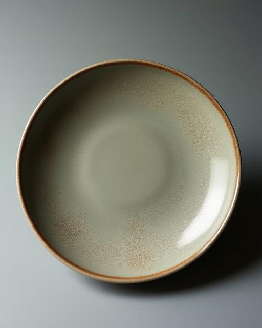 自然な風合いが美しい信楽焼の特注皿